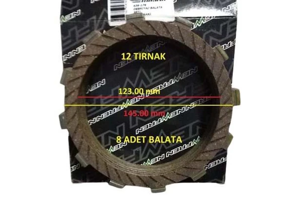 Kawasakı Vn 900 Debriyaj Balatası ürün görseli 1
