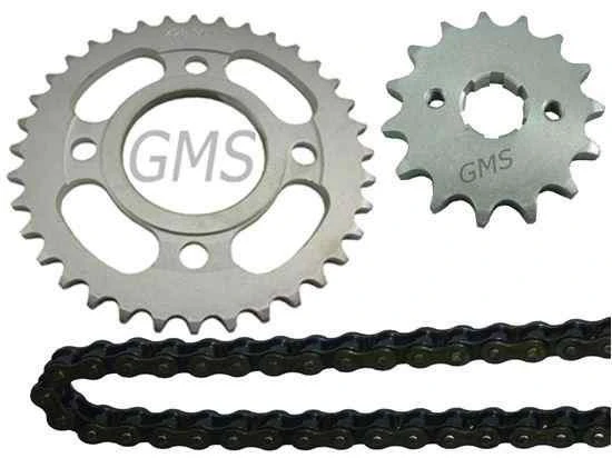 Zincir Dişli Set 110L-15T+38T Cg125 ürün görseli 1