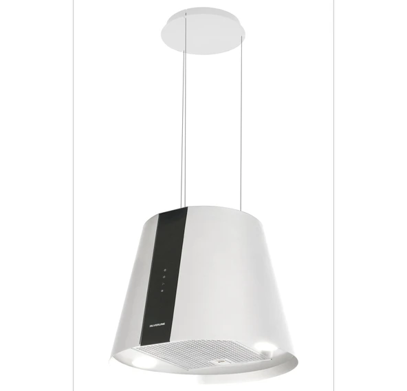 SİLVERLİNE 4386.5.110.03 PUREPLUS 60CM ADA TİPİ BEYAZ DAVLUMBAZ ürün görseli 1