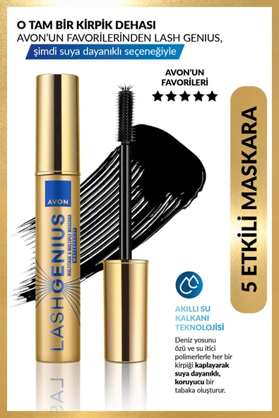 Lash Genius Suya Dayanıklı Maskara - Brown Black ürün görseli 1