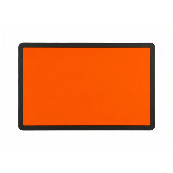 ADR Uyumlu 40x30 Cm Turuncu YANICI YANGIN Uyarı Levhası Tehlikeli Madde Taşıma Güvenlik Plakası ürün görseli 1
