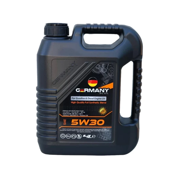 DG OIL GERMANY 5w-30 A5-B5 Full Synthetic 4 Lt ürün görseli 1