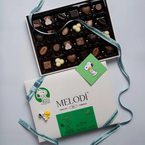 Melodi Çikolata Peanuts Collection Share The Sweetness Pralin 230g ürün görseli 1