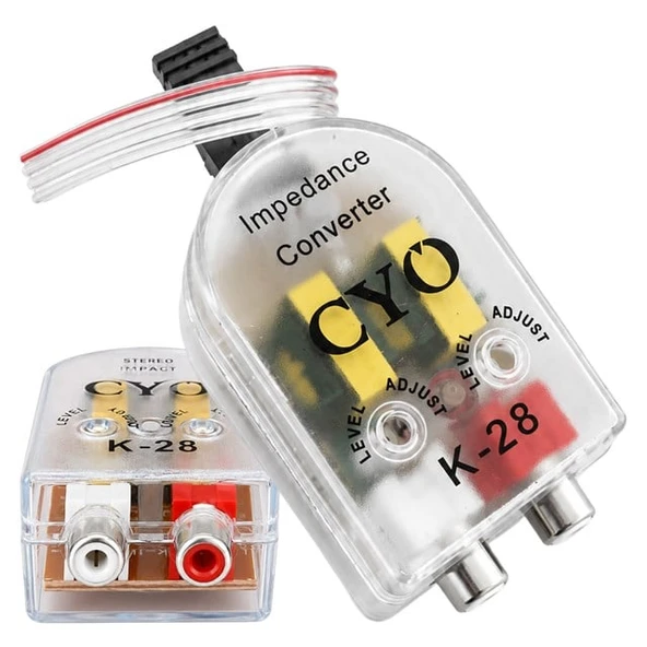 Powermaster PM-37924 Oto Ses Empedans Dönüştürücü Çevirici (High To Low Level) ürün görseli 1