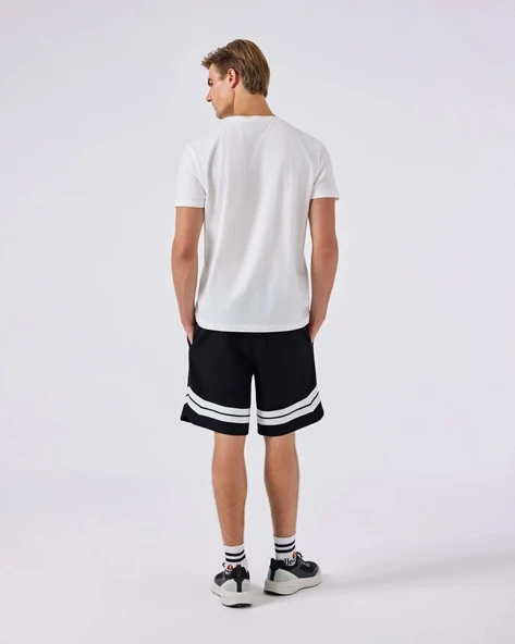 Ellesse 6SM4012-BK Erkek Modal Şort - Siyah - Resim 3