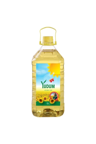4'lü Yudum Ayçiçek Sıvı Yağı Dar Pet 5 Lt. ürün görseli 1