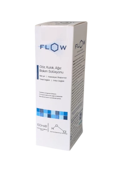 Flow Göz, Kulak, Ağız Bakım Solüsyonu 100 ml - 13210 ürün görseli 1
