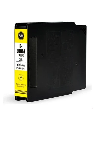 EPSON T04YL İLE UYUMLU  C13T04B440 MUADİL SARI KARTUŞ (50ML) ürün görseli 1