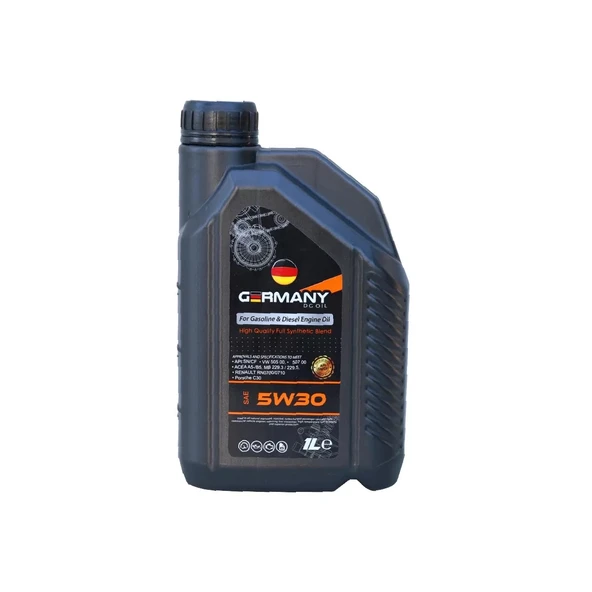 DG OIL GERMANY 5w-30 A5-B5 Full Synthetic 1 Lt ürün görseli 1