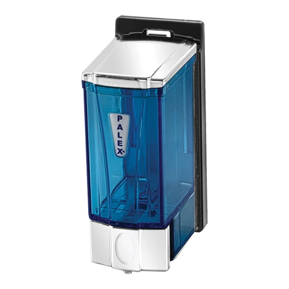 Mini Sıvı Sabun Dispenseri 250 CC (Şeffaf-Krom) ürün görseli 1