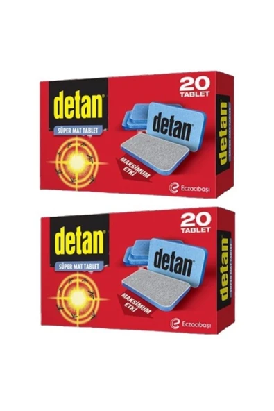 Detan Süper Mat Tablet Sinekkovan 40 Gece ( 2 Adet ) ürün görseli 1