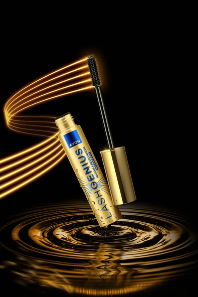 Lash Genius Suya Dayanıklı Maskara - Brown Black - Resim 6