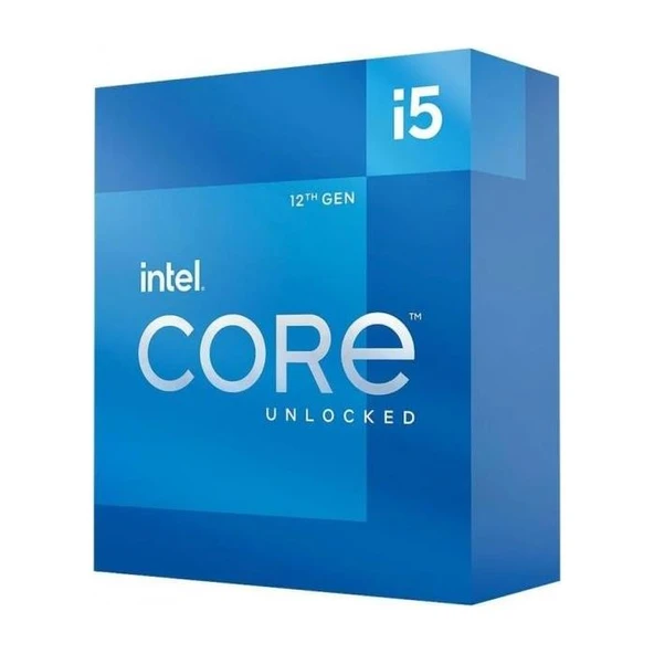 Intel İ5 12600Kf 3.70Ghz 20Mb Fclga1700 Cpu İşlemci Box Fansız ürün görseli 1