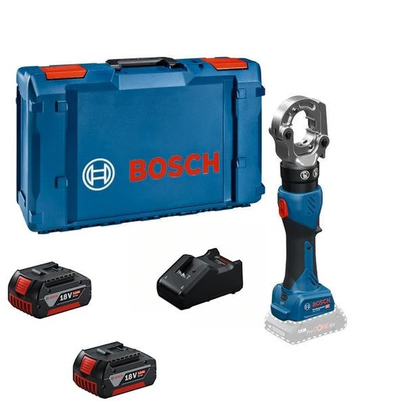 Bosch GPH 18V-60 2x5.0Ah Çift Akülü Hidrolik Sıkma Makinesi ürün görseli 1