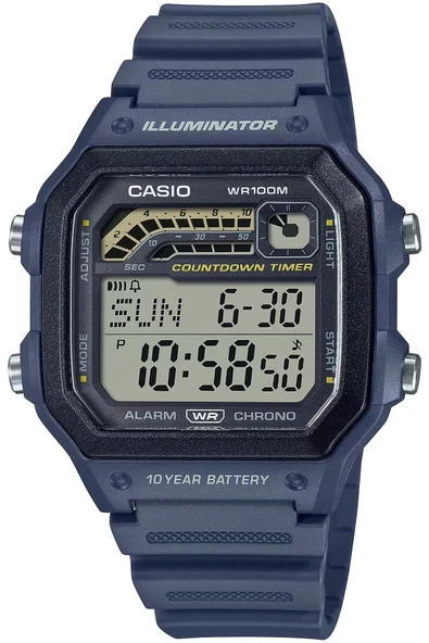 Casio WS-1600H-2AVDF Erkek Kol Saat ürün görseli 1