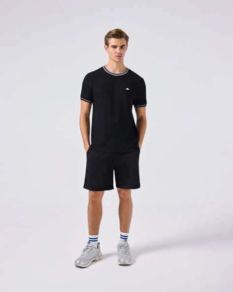 Ellesse 6SM4014-BK Erkek Şort - Siyah - Resim 3