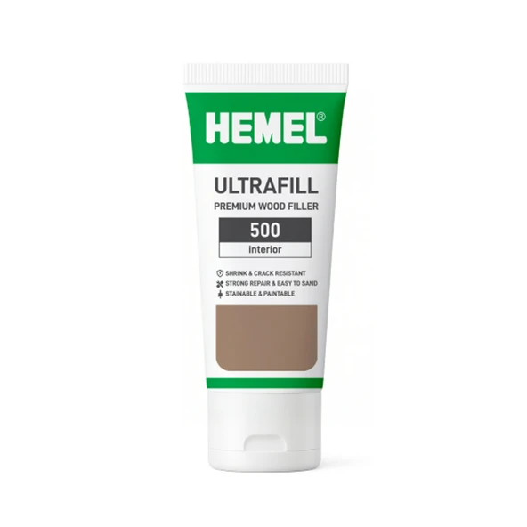 Hemel Ultrafill Premium İç Mekan Ahşap Tamir Macunu Su Bazlı Wallnut 200 gr ürün görseli 1