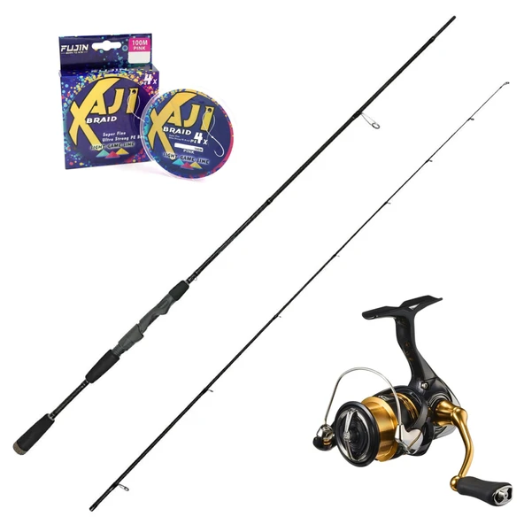 Okuma Epixor 213cm 1-8gr -Daiwa Legalis 1000S LRF Olta Seti ürün görseli 1