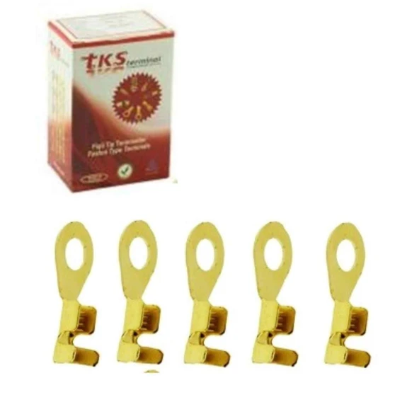 Yuvarlak Fiş 5 Mm(sarı Kablo Başlığı)(1 ADET) ürün görseli 1