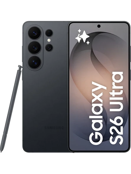 Samsung Galaxy S26 Ultra 512 GB 12 GB RAM (Samsung Türkiye Garantili) Siyah ürün görseli 1