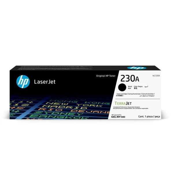 Hp W2300A (230A) Sıyah Laserjet Toner 2.000 Sayfa ürün görseli 1