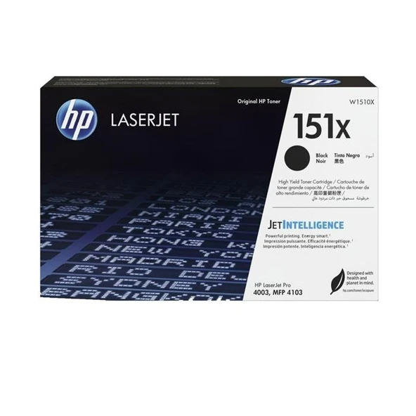 Hp 151X Black Siyah 9.700 Sayfa  Yazıcı Toneri W1510X ürün görseli 1