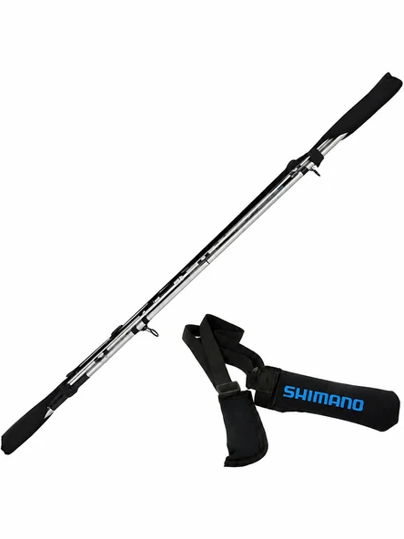 SHIMANO Mavi Neopren Ayarlanabilir Lastikli Kamış Koruma Kılıfı - LRF ürün görseli 1