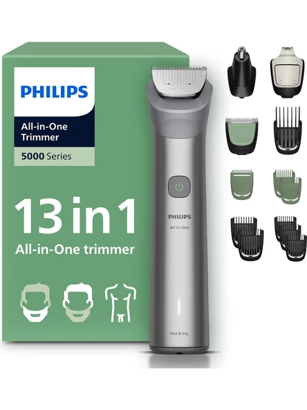 Philips MG5942/15 Erkek Bakım Seti 13'ü 1 Arada Saç & Sakal & Vücut Şekillendirici ürün görseli 1