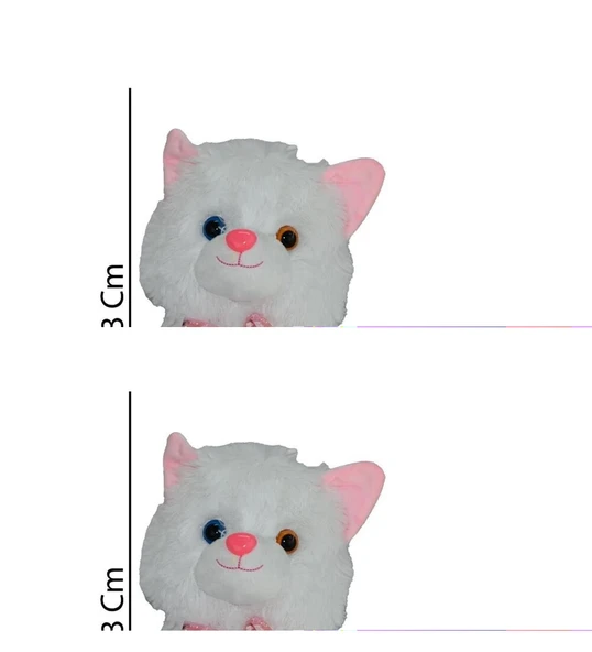 PELUŞ KEDİ 33CM HALLEY - Resim 3