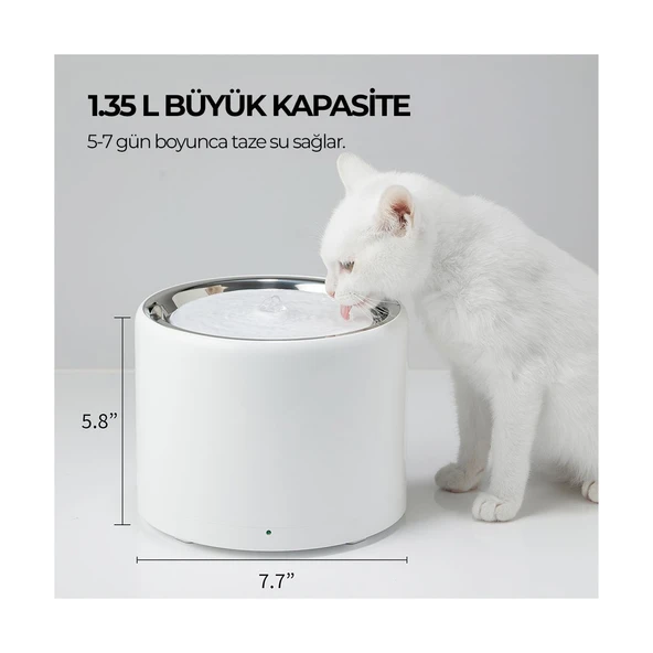 Petkit Eversweet 3 Pro Akıllı Su Pınarı - Resim 4