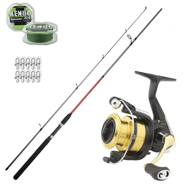 Daiwa RS 3000 - Remixon Flex 240cm Spin Olta Seti ürün görseli 1
