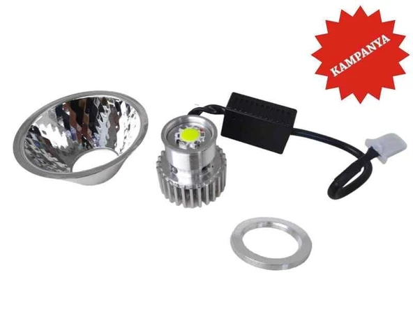 Far Ampülü Zenon Led (Floresan Parklı) Yeşil Işık ürün görseli 1