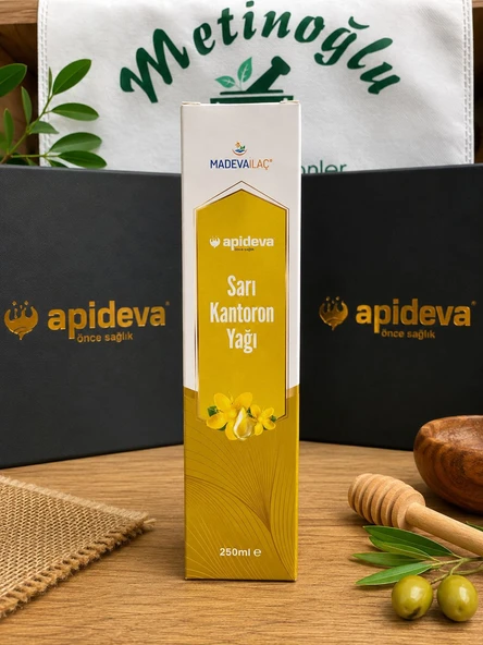 Apideva Sarı Kantaron Yağı 250 Ml ürün görseli 1