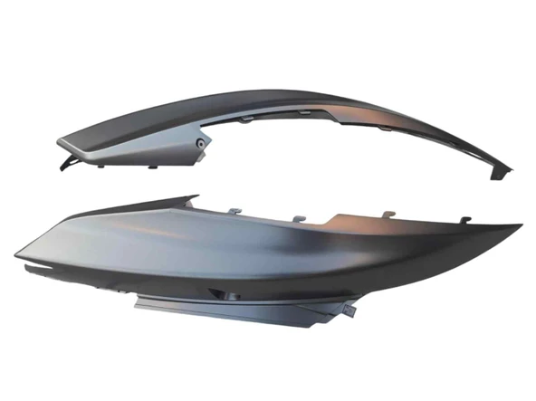 Rks Newlight 125 Sele Altı Yan Kapak Sağ-Sol Gri ürün görseli 1