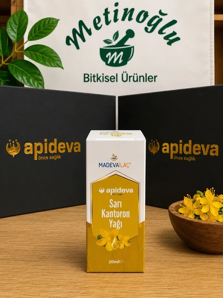 Apideva Sarı Kantaron Yağı 20 Ml ürün görseli 1