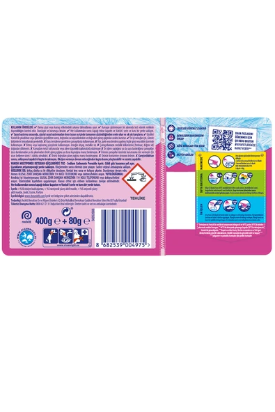 Oxi Action Renkliler İçin Deterjan Güçlendirici ve Leke Çıkarıcı Toz 480 Gr ürün görseli 1