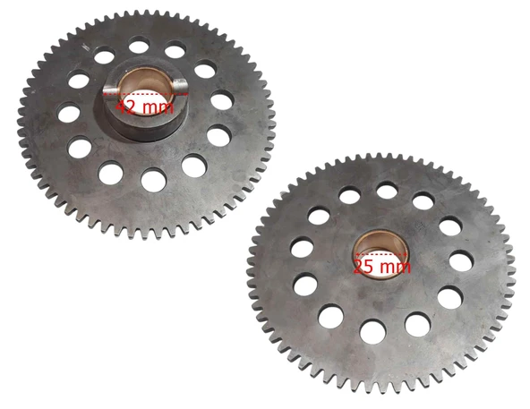 Hyosung Gt250 İlk Hareket Dişlisi 66T İç 25 Mm Öm ürün görseli 1