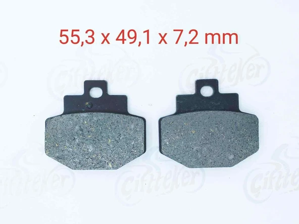 Arka Fren Disk Balatası Fa321 Vespa 946 Red Gts 125-150-250-300 Piaggio Fly 150 ürün görseli 1