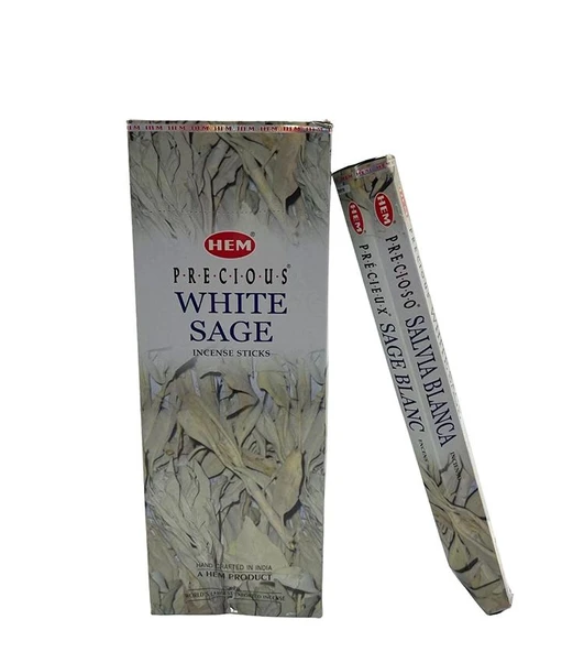 Hem Precıous Whıte Sage Aromalı Çubuk Tütsü ürün görseli 1