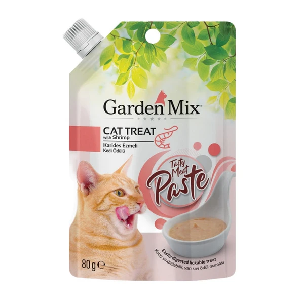Garden Mix Tavuk Ve Karides Ezmeli Kedi Ödülü 80gr ürün görseli 1