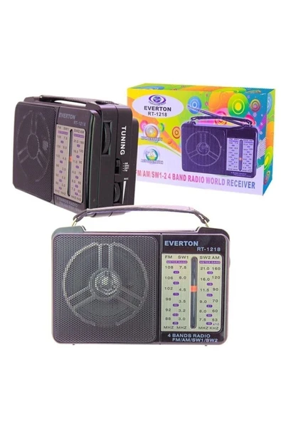 Everton Rt-1218 Manuel Nostalji Fm Radyo ürün görseli 1