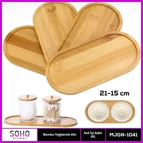 Bambu Yağdanlık Altlığı ürün görseli 1