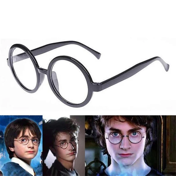 Siyah Çerçeveli Harry Potter Gözlüğü ürün görseli 1