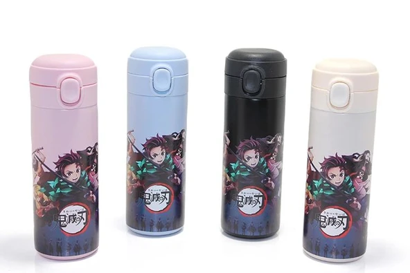 Anime Baskılı Termos Alk386 ürün görseli 1