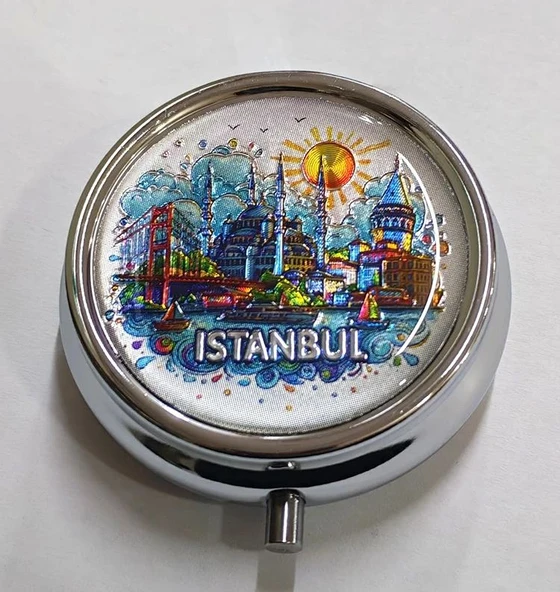 İstanbul Temalı İlaç Kutusu Alk4376 ürün görseli 1