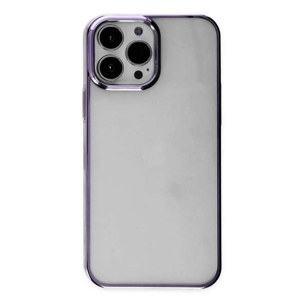 Apple İphone 13 Pro Kılıf Element Silikon - Mor ürün görseli 1