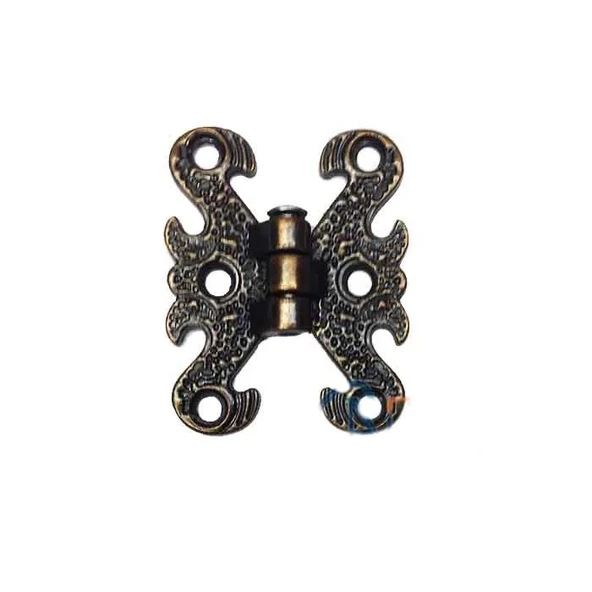 Zamak Kelebek Menteşe - Küçük, 30x40mm, Oksit, 1 Adet ürün görseli 1
