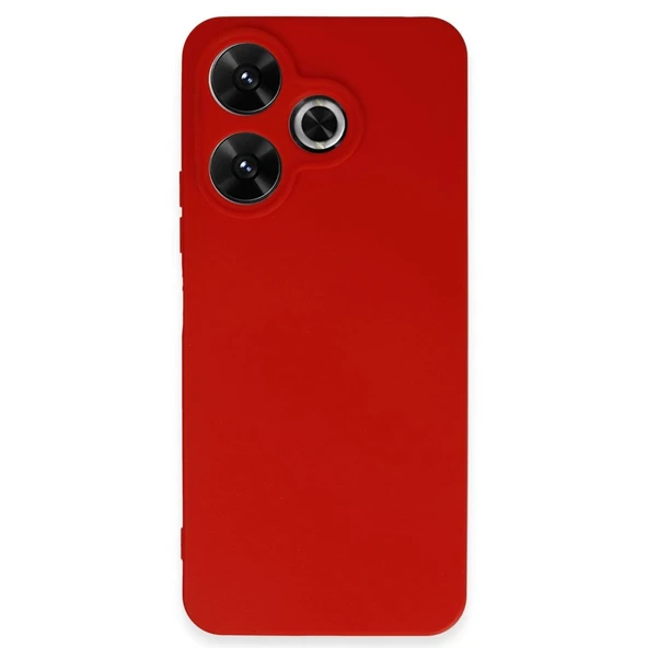 Xiaomi Redmi 13 4g Kılıf First Silikon - Kırmızı ürün görseli 1