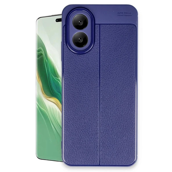 Oppo A38 Kılıf Auto Focus Kapak - Lacivert ürün görseli 1