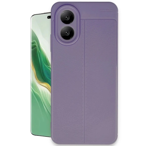 Oppo A38 Kılıf Auto Focus Kapak - Lila ürün görseli 1